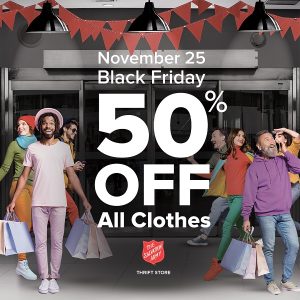 salvation army black friday