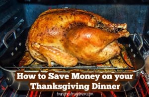 save money thanksgiving dinner