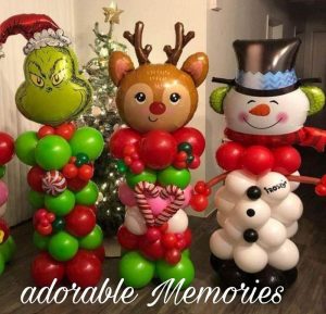 adorable memories holiday character balloons