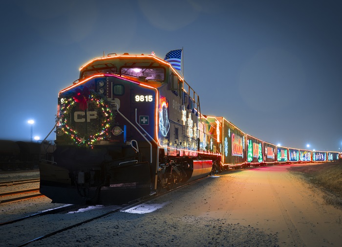 The Canadian Pacific Holiday Train Schedule in Minnesota 2023 Twin