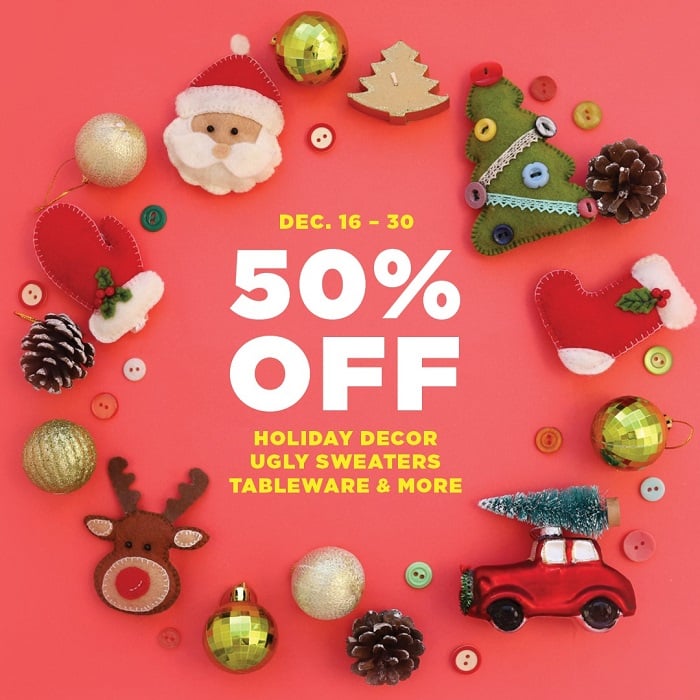 goodwill holiday decor sale 2022