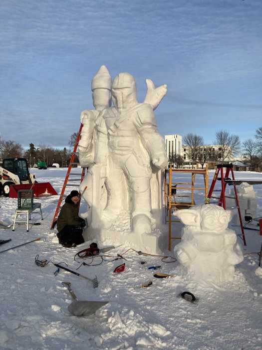 st paul winter carnival mandelorian