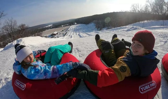 wild mountain snow tubing