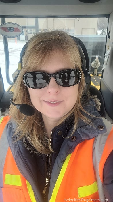 extreme sandbox excavator selfie