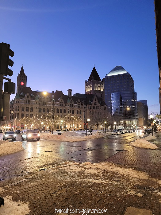 landmark center saint paul night