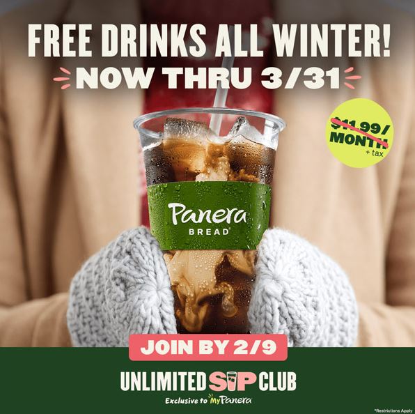 Panera Bread Free Unlimited Drinks All Winter! Twin Cities Frugal Mom