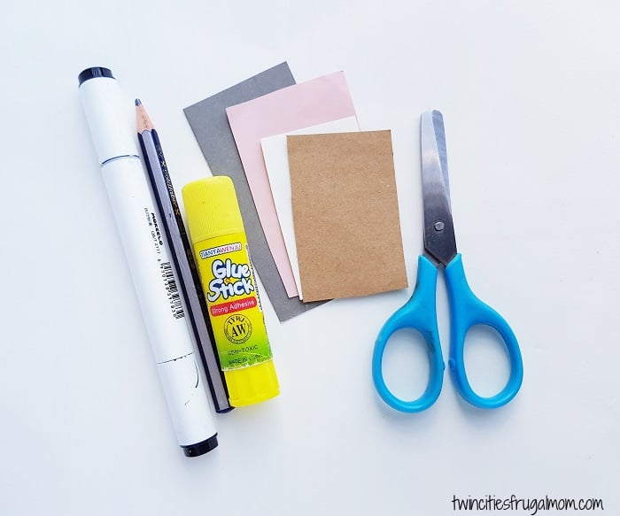 sloth paper craft supplies