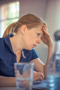 stress woman