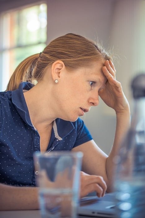 stress woman
