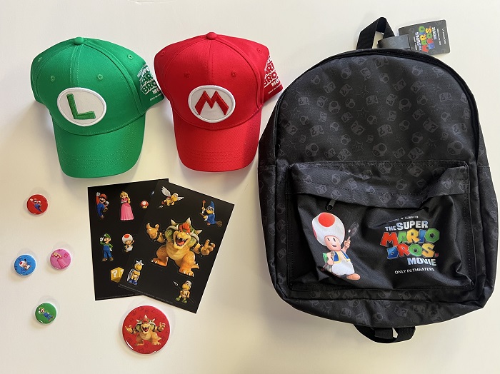 Super Mario Bros Prize Pack Bag
