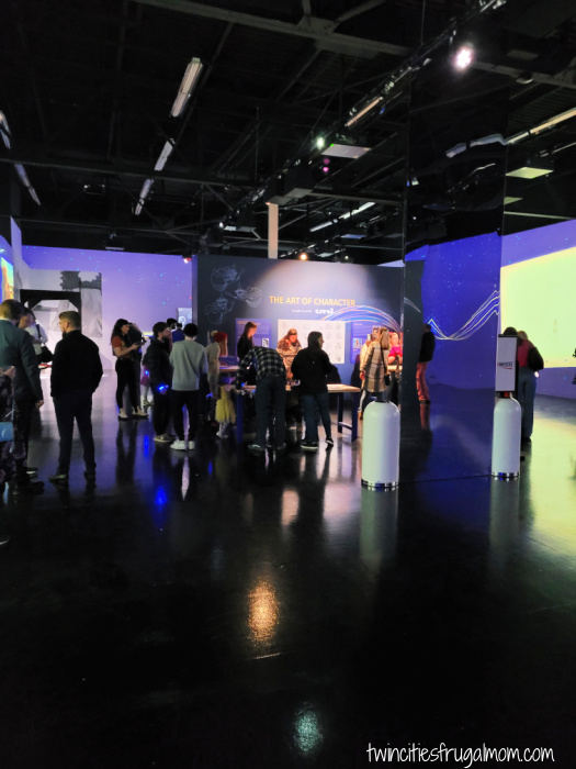 immersive disney animation room