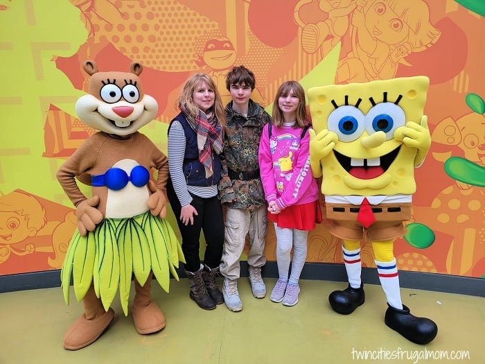 nickelodeon universe characters