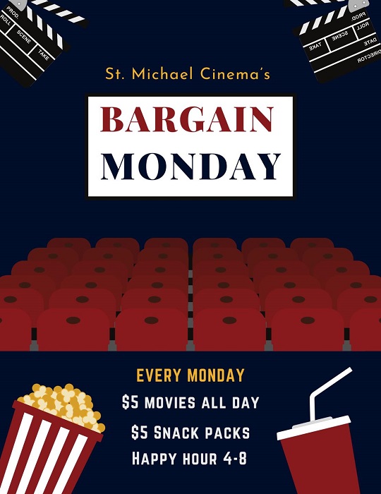 st michael cinema bargain monday