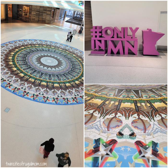 butterfly mural mall of america