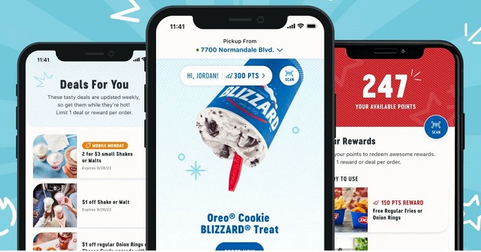 dairy queen app