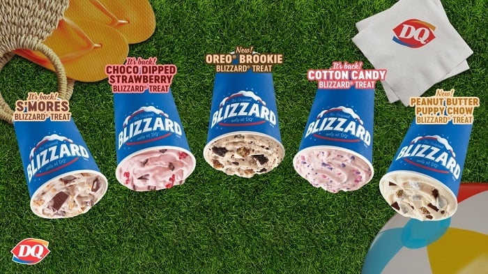 dairy queen blizzard summer