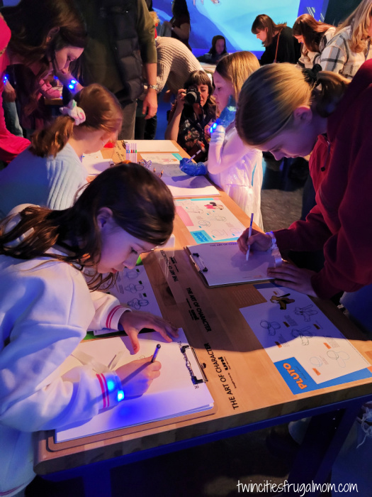 immersive disney animation table