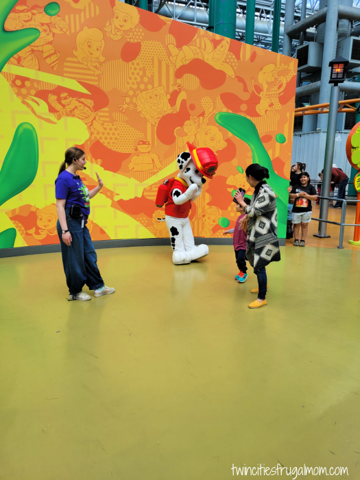 nickelodeon universe paw patrol character