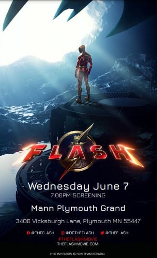 the flash advance screening