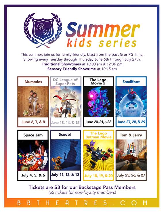 bb theatres summer kids 2023