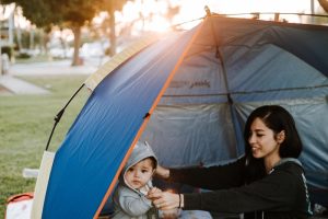 camping family