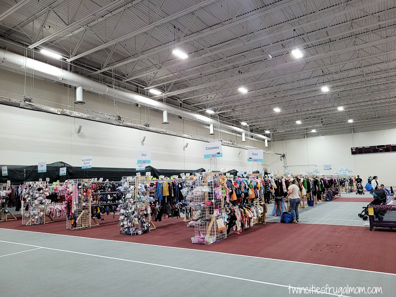 jbf fall kids sale floor