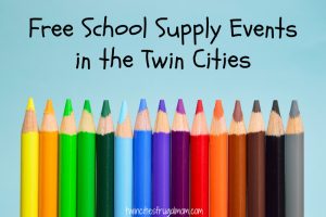 free school supply events twin cities