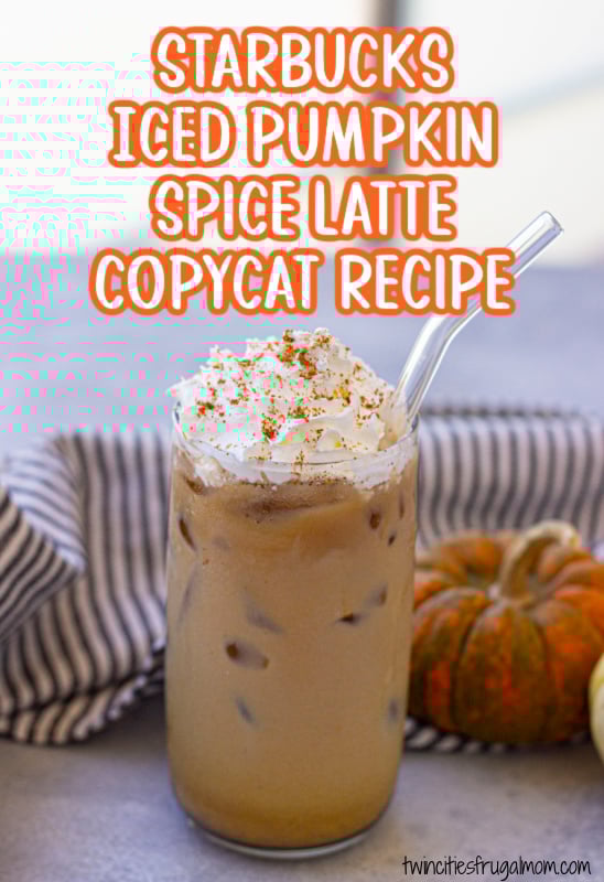starbucks iced pumpkin spice latte