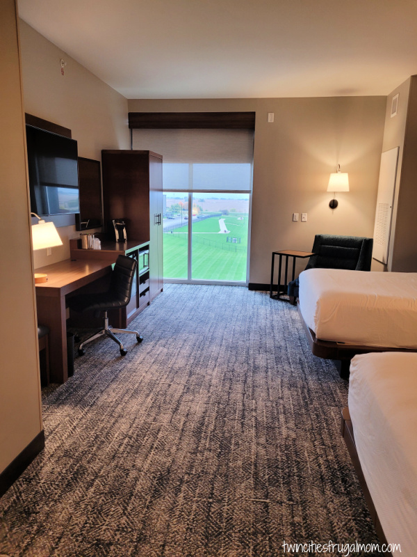cambria quad cities hotel room
