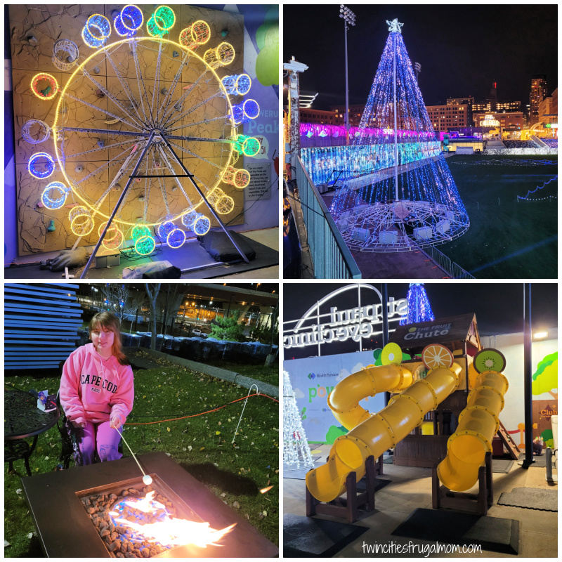 glow holiday lights features