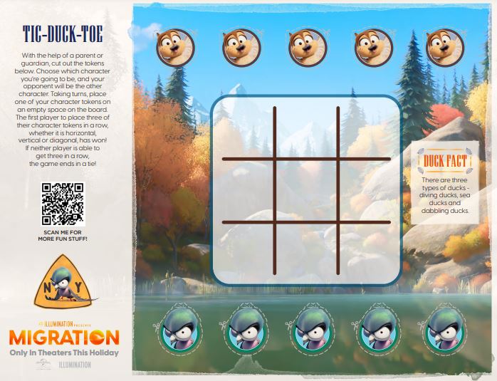 migration activity sheet