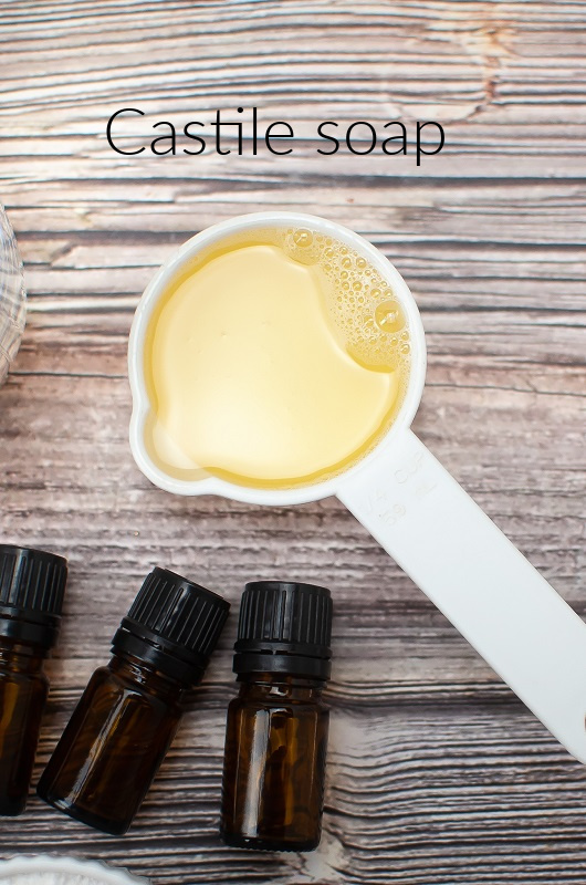 Liquid Laundry Detergent Castile Soap Ingredient