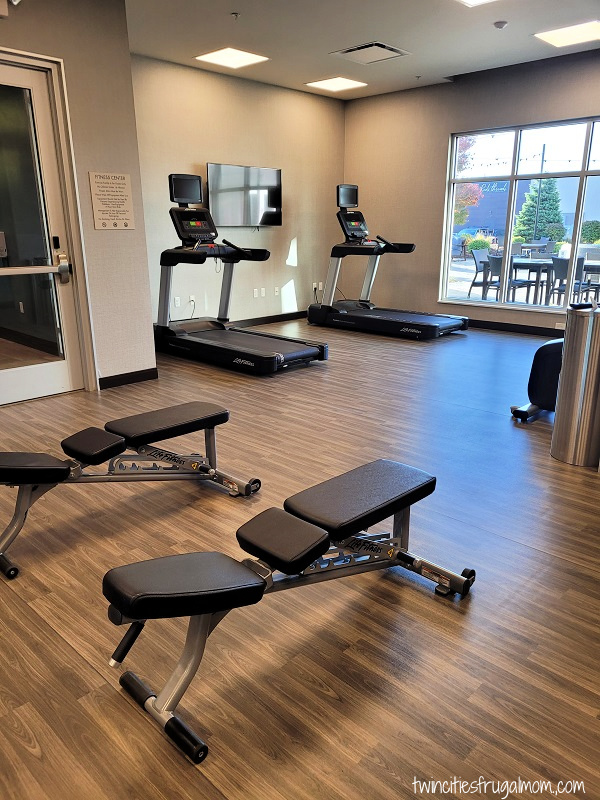 cambria hotel quad cities fitness center