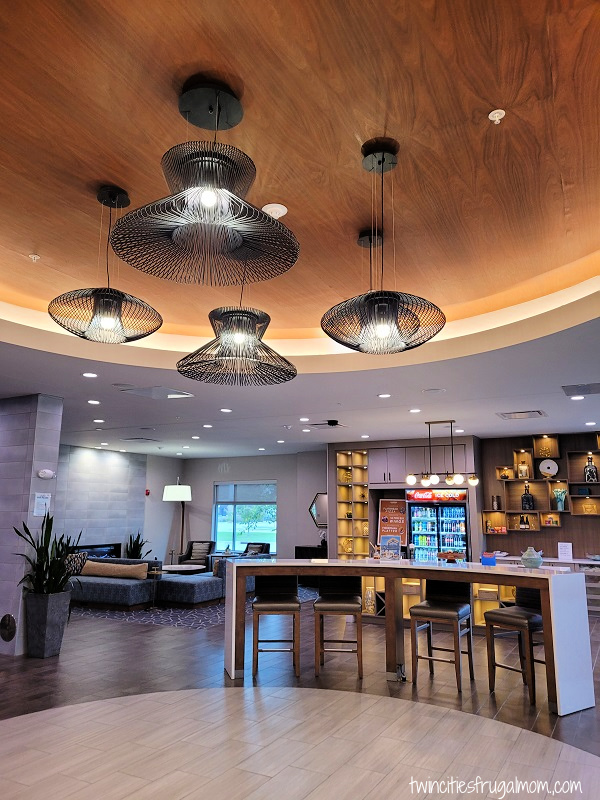 cambria hotel quad cities lobby