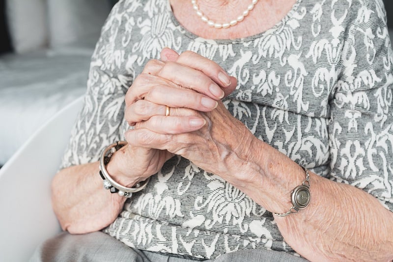 elderly woman