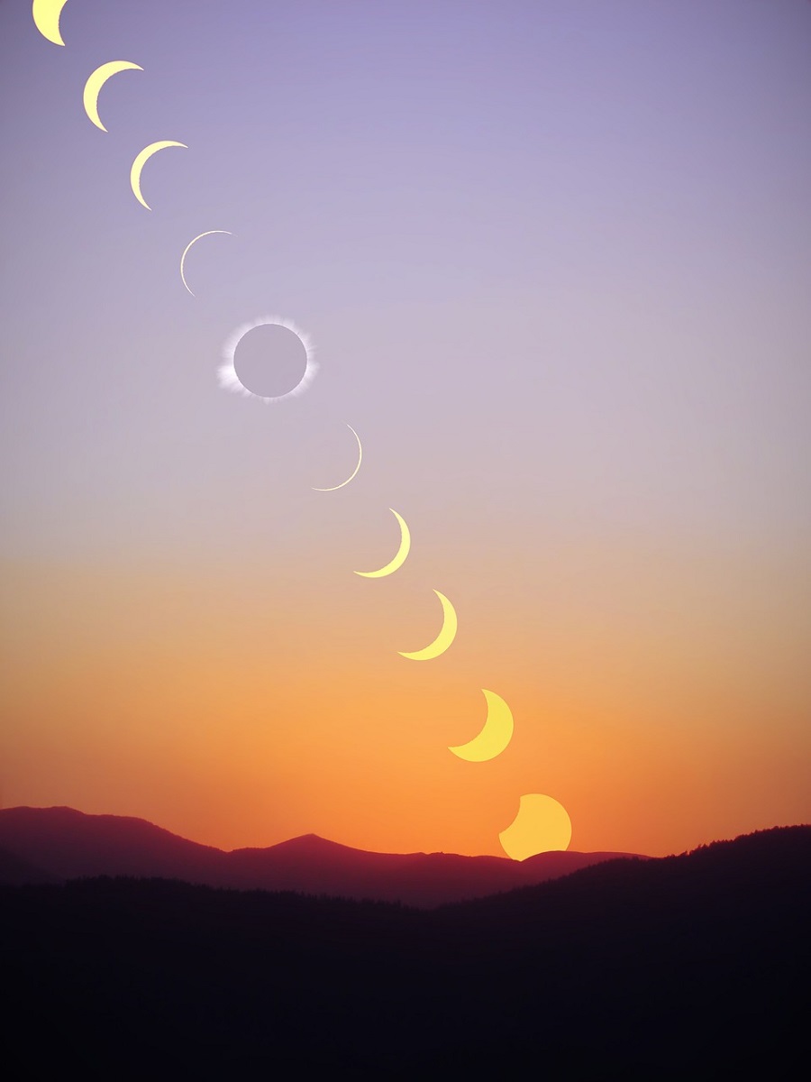 moon sun solar eclipse