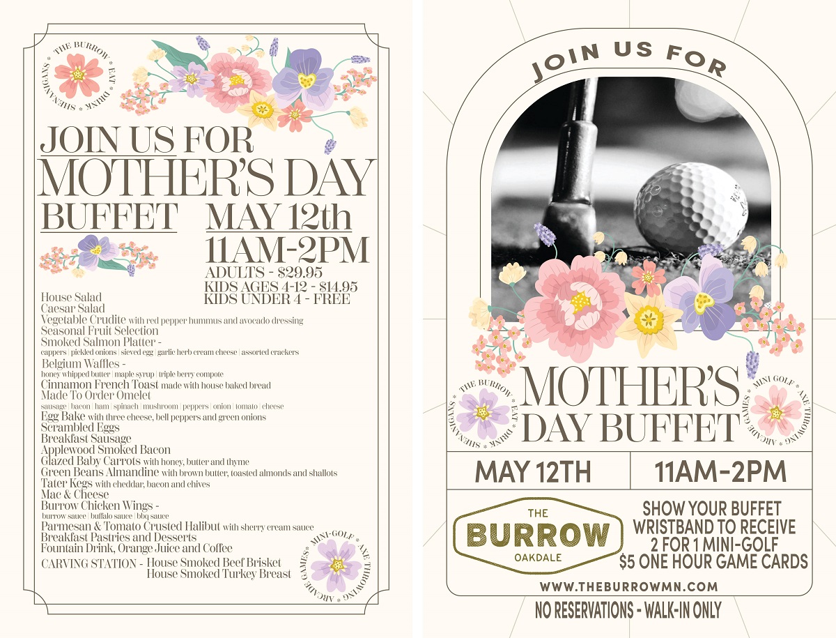 Mothers Day Brunch Burrow List