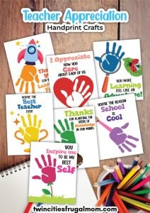 TCFM Teacher Appreciation Handprint Crafts