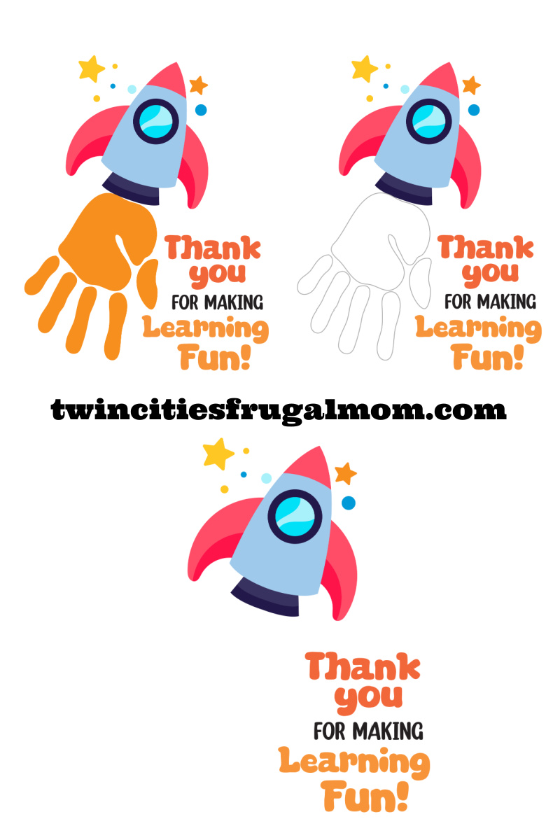 Teacher Handprint Craft Designs