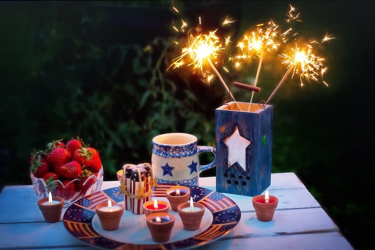 Fourth of July table