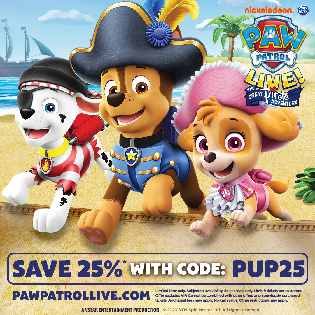 paw patrol live discount