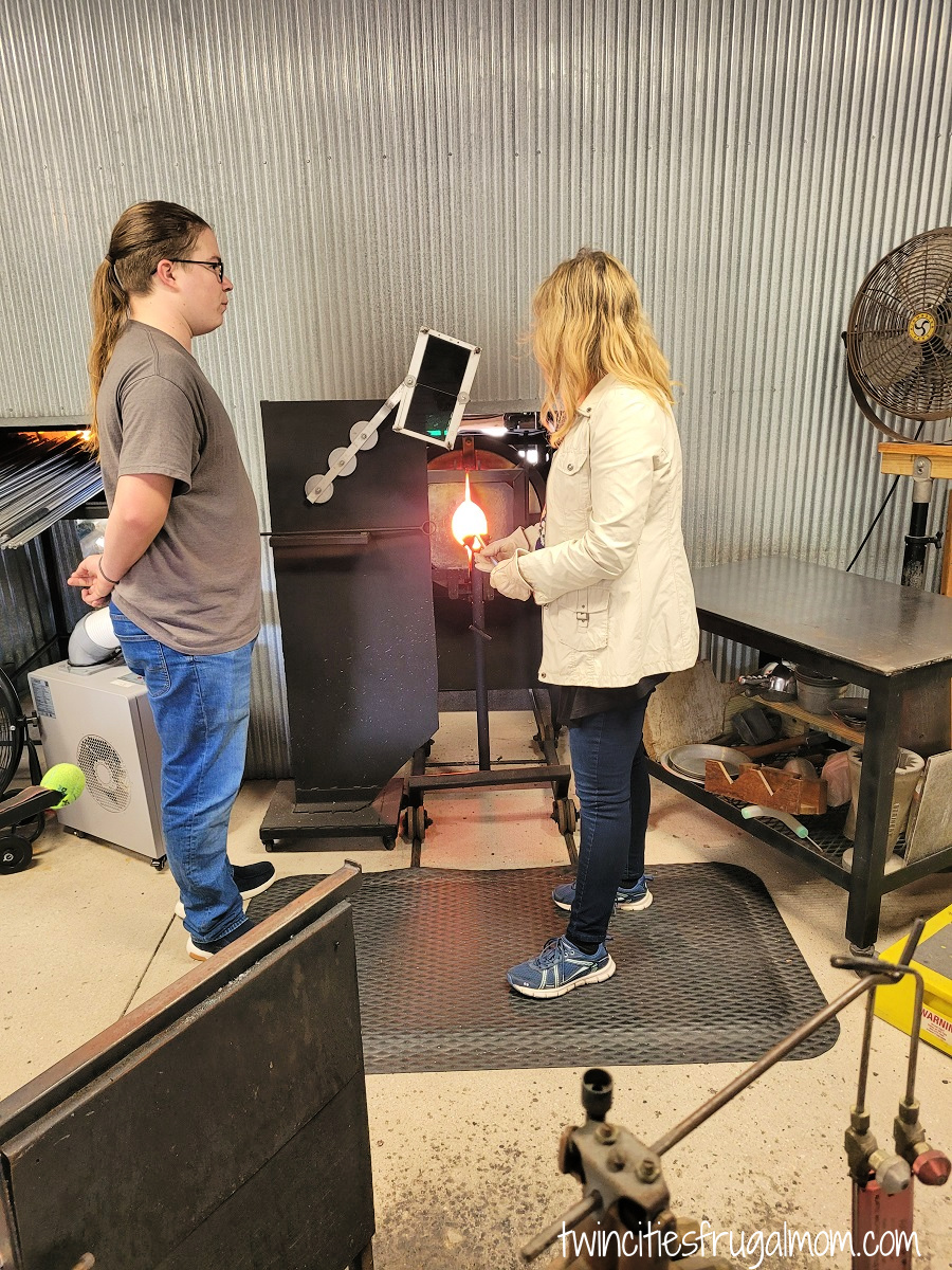 Glass Blowing Heat Orange Beach