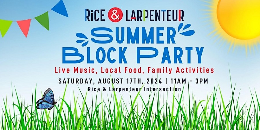 Summer Block Party Rice Larpenteur 2024