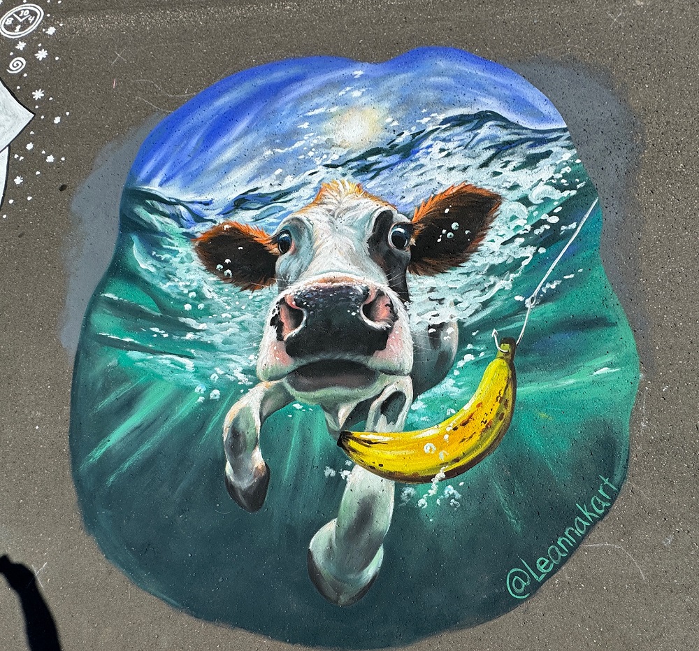 WE Chalk cow
