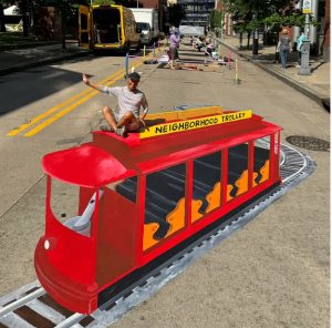 WE Chalk trolley