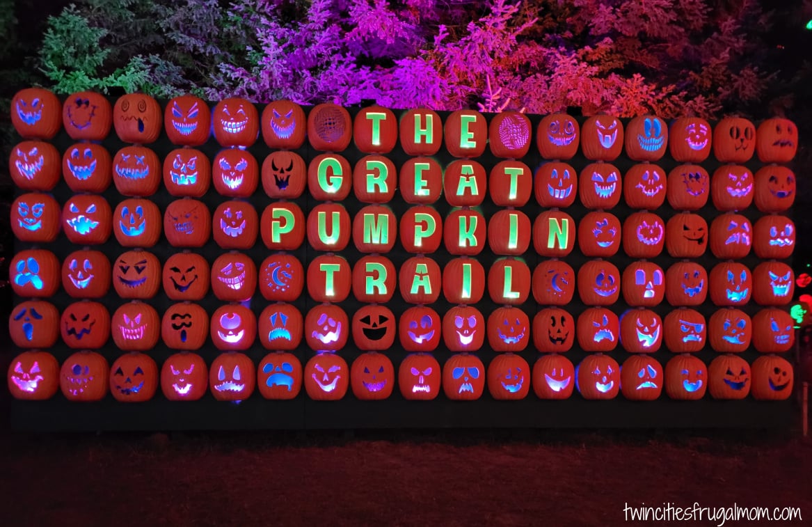 Great Pumpkin Trail Sign