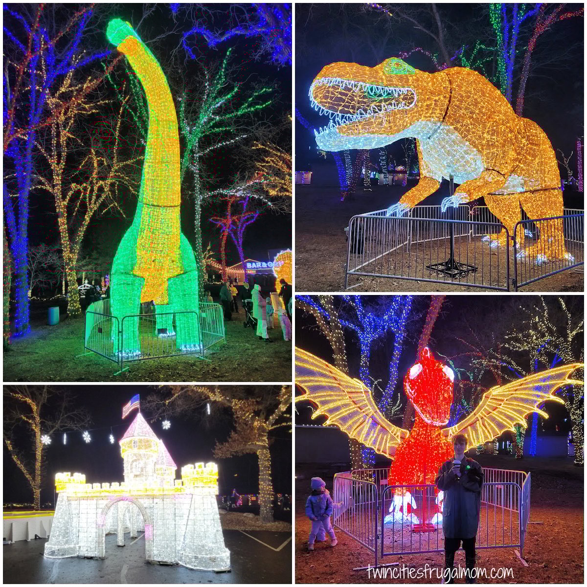 Sams Christmas Village Dinosaurs Castle