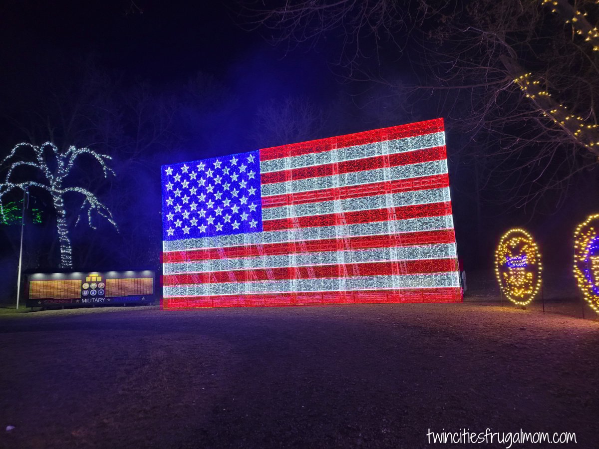 Sams Christmas Village Flag