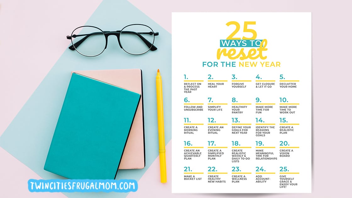 25 Ways to Reset for the New Year TCFM