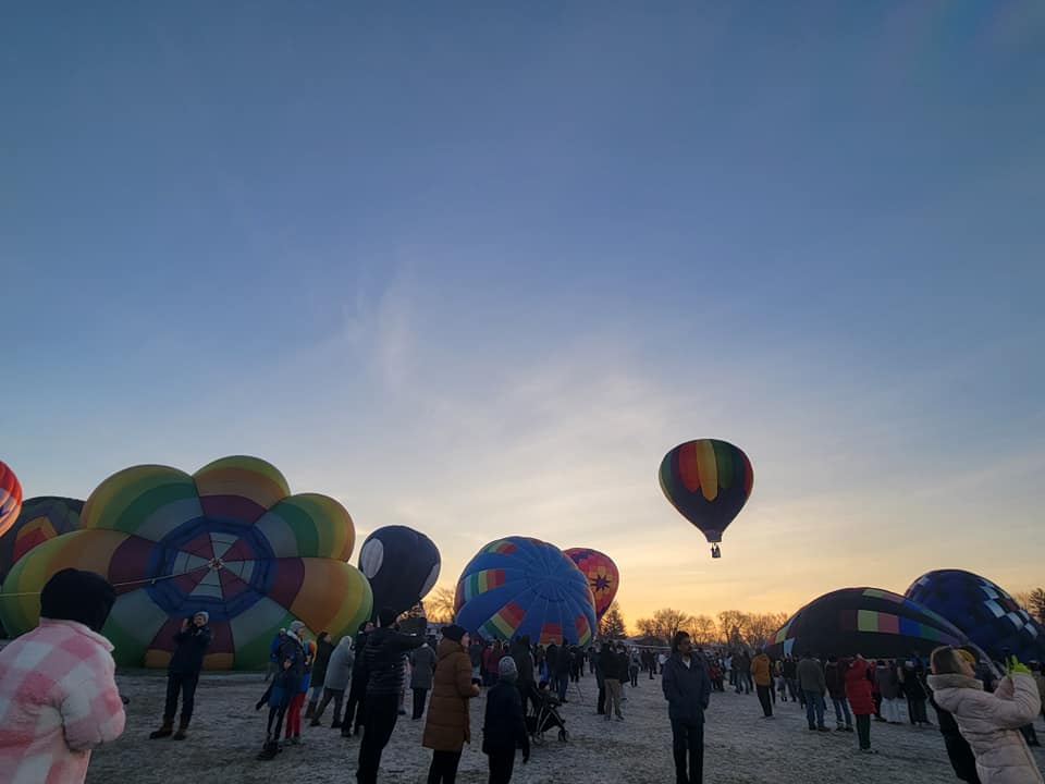 Hudson Hot Air Affair Balloons 2024